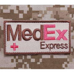 MedEx Express Patches 2 75" | Velcro Morale Patches |  Full Color