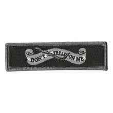 Gadsden Don't Tread on Me DTOM Banner Patches 3.75x1"