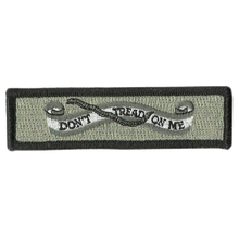 Gadsden Don't Tread on Me DTOM Banner Patches 3.75x1"