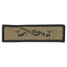 Gadsden Don't Tread on Me DTOM Banner Patches 3.75x1"