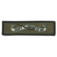 Gadsden Don't Tread on Me DTOM Banner Patches 3.75x1"