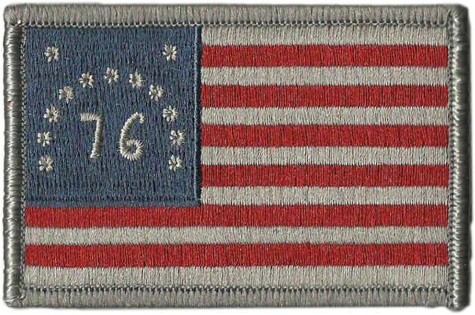 Bennington 1776 Tactical Flag Patch - 2