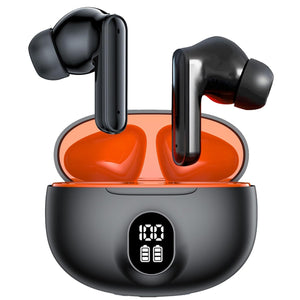 ML Cube Ear Buds Wireless with Large Playtime, Noise Isolation & Clear