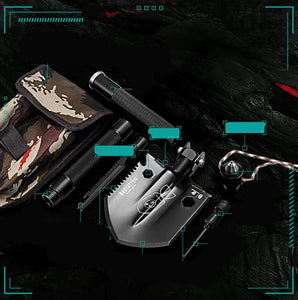 Multifunctional Foldable Military Shovel for Outdoors