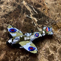 Fighter Plane Patch Iron-On New A1174