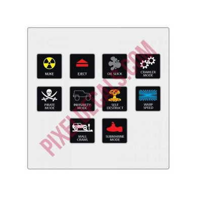 2007-2018 JK Funny Switch Bezel Decals.