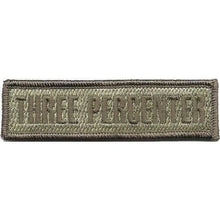 BuckUp Tactical Morale Patch Hook Three Percenter Morale Patches 3.75x1".
