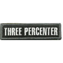 BuckUp Tactical Morale Patch Hook Three Percenter Morale Patches 3.75x1".