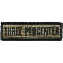 BuckUp Tactical Morale Patch Hook Three Percenter Morale Patches 3.75x1".