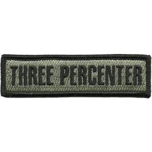 BuckUp Tactical Morale Patch Hook Three Percenter Morale Patches 3.75x1".