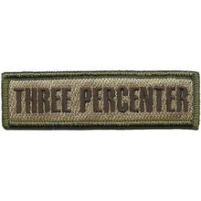 BuckUp Tactical Morale Patch Hook Three Percenter Morale Patches 3.75x1".