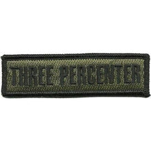 BuckUp Tactical Morale Patch Hook Three Percenter Morale Patches 3.75x1".