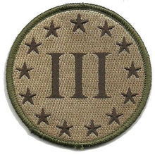 BuckUp Tactical Morale Patch Hook 3% III% Three Percenter Circled Patches 3" | BuckUp Tactical