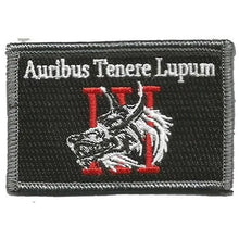 BuckUp Tactical Morale Patch Hook 3% Threeper Wolf Three Percenter Patches 3x2".