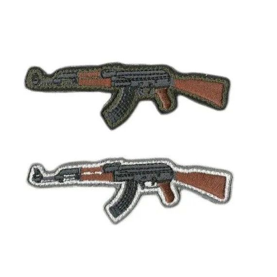 ak47 die cut out funny morale 3
