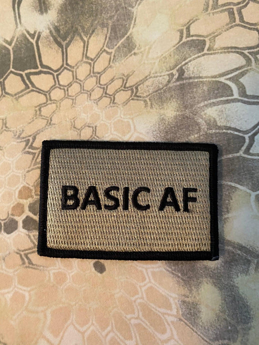 Basic As Fuck Basic AF funny morale 3x2