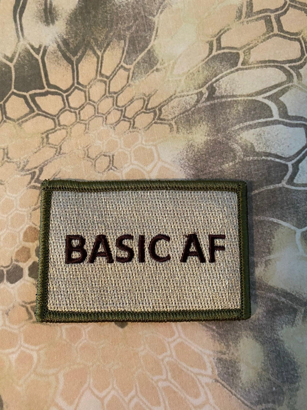 Basic As Fuck Basic AF funny morale 3x2