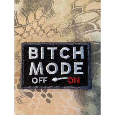 bitch mode on off meter funny morale 3x2
