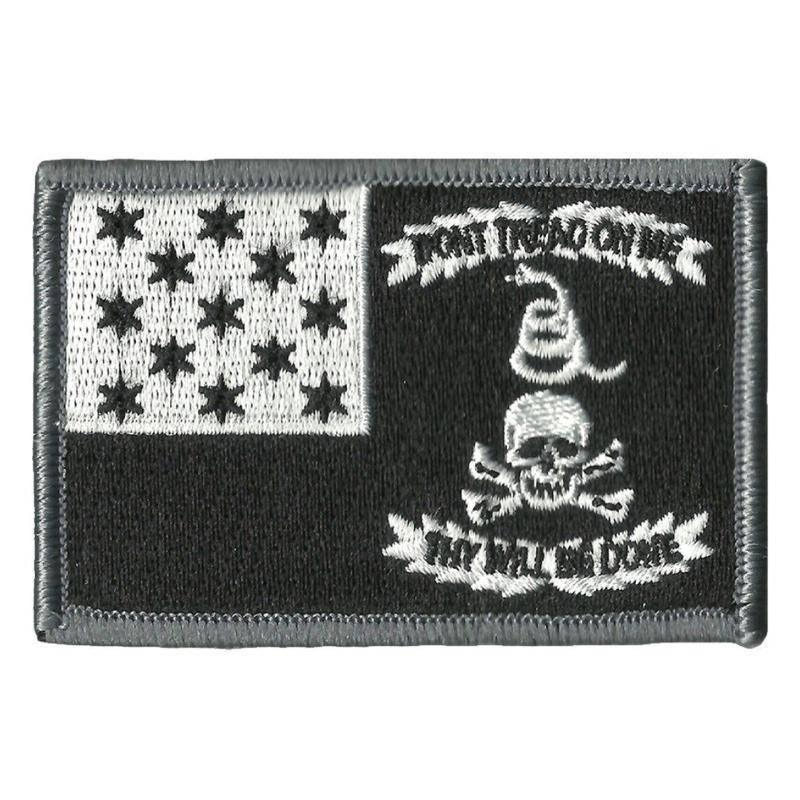 BuckUp Tactical Morale Patch Hook 1812 BATTLE OF PLATTSBURGH FLAG Patches 3x2