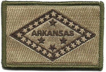 BuckUp Tactical Morale Patch Hook Arkansas Little Rock State Patches 3x2" - BuckUp Tactical