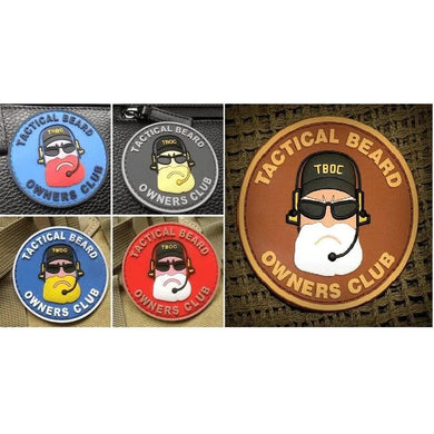 BuckUp Tactical Morale Patch Hook Beard Owners Club Tactical Patches 2.5