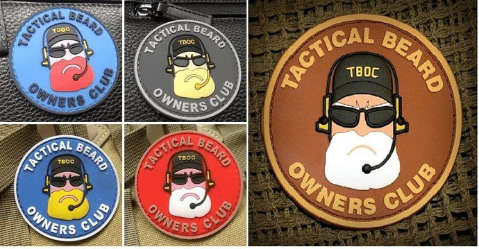 BuckUp Tactical Morale Patch Hook Beard Owners Club Tactical Patches 2.5