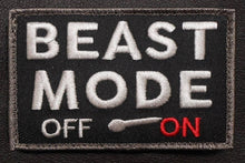 BuckUp Tactical Morale Patch Hook BEAST MODE ON OFF Patches 3x2" - BuckUp Tactical