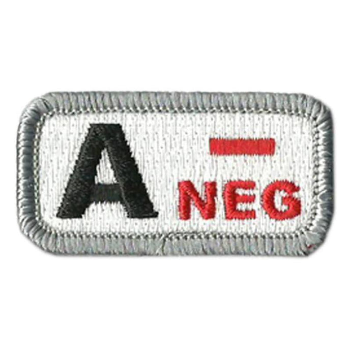 BuckUp Tactical Morale Patch Hook Blood Type A- A+ AB- AB+ B- B+ O- O+ Neg Pos - BuckUp Tactical
