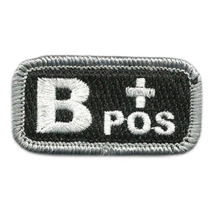 BuckUp Tactical Morale Patch Hook Blood Type A- A+ AB- AB+ B- B+ O- O+ Neg Pos - BuckUp Tactical
