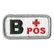 BuckUp Tactical Morale Patch Hook Blood Type A- A+ AB- AB+ B- B+ O- O+ Neg Pos - BuckUp Tactical