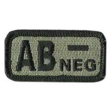 BuckUp Tactical Morale Patch Hook Blood Type A- A+ AB- AB+ B- B+ O- O+ Neg Pos - BuckUp Tactical