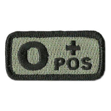 BuckUp Tactical Morale Patch Hook Blood Type A- A+ AB- AB+ B- B+ O- O+ Neg Pos - BuckUp Tactical