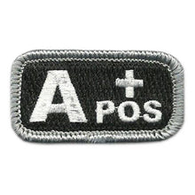 BuckUp Tactical Morale Patch Hook Blood Type A- A+ AB- AB+ B- B+ O- O+ Neg Pos - BuckUp Tactical