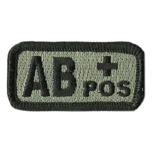 BuckUp Tactical Morale Patch Hook Blood Type A- A+ AB- AB+ B- B+ O- O+ Neg Pos - BuckUp Tactical