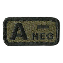 BuckUp Tactical Morale Patch Hook Blood Type A- A+ AB- AB+ B- B+ O- O+ Neg Pos - BuckUp Tactical