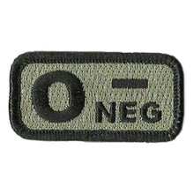 BuckUp Tactical Morale Patch Hook Blood Type A- A+ AB- AB+ B- B+ O- O+ Neg Pos - BuckUp Tactical