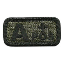 BuckUp Tactical Morale Patch Hook Blood Type A- A+ AB- AB+ B- B+ O- O+ Neg Pos - BuckUp Tactical