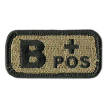 BuckUp Tactical Morale Patch Hook Blood Type A- A+ AB- AB+ B- B+ O- O+ Neg Pos - BuckUp Tactical