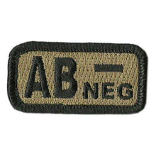 BuckUp Tactical Morale Patch Hook Blood Type A- A+ AB- AB+ B- B+ O- O+ Neg Pos - BuckUp Tactical