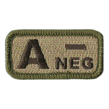 BuckUp Tactical Morale Patch Hook Blood Type A- A+ AB- AB+ B- B+ O- O+ Neg Pos - BuckUp Tactical