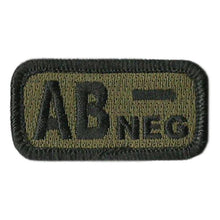 BuckUp Tactical Morale Patch Hook Blood Type A- A+ AB- AB+ B- B+ O- O+ Neg Pos - BuckUp Tactical