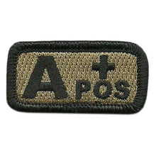 BuckUp Tactical Morale Patch Hook Blood Type A- A+ AB- AB+ B- B+ O- O+ Neg Pos - BuckUp Tactical