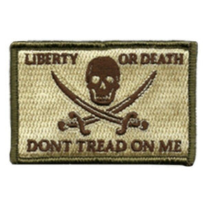 BuckUp Tactical Morale Patch Hook Calico Jack LOD DTOM Patches 3x2" - BuckUp Tactical
