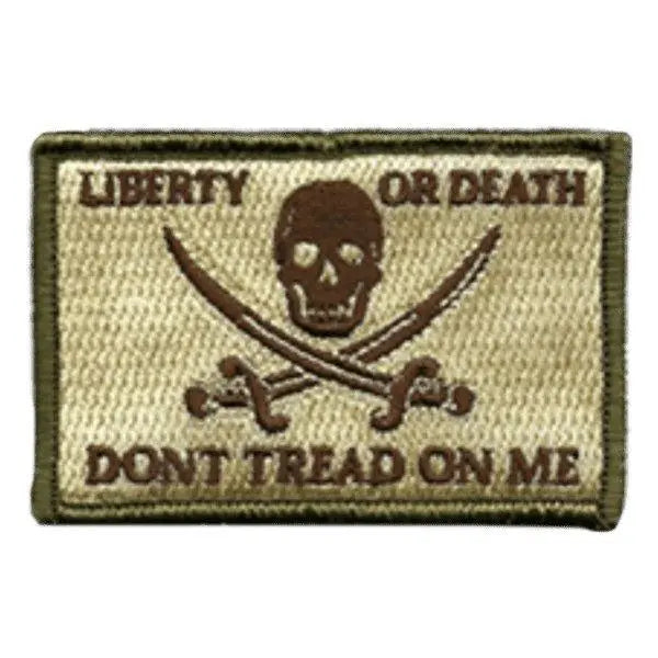 BuckUp Tactical Morale Patch Hook Calico Jack LOD DTOM Patches 3x2