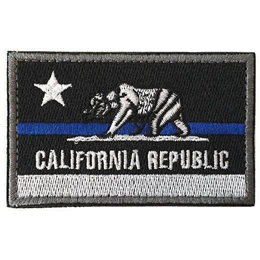 BuckUp Tactical Morale Patch Hook California Sacramento State Patches 3x2