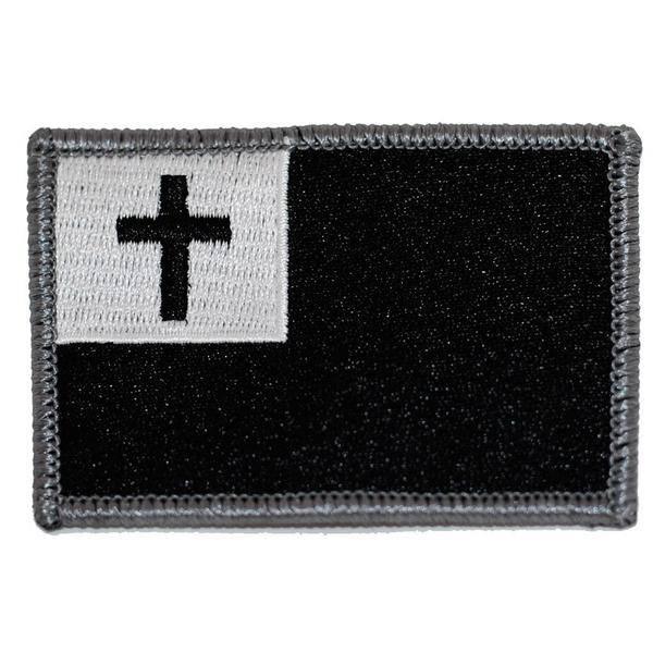 BuckUp Tactical Morale Patch Hook Christian Flag Patches 3x2