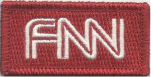 BuckUp Tactical Morale Patch Hook CNN FNN Fake News Network 2x1" Sized morale funny Patch - BuckUp Tactical