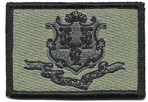 BuckUp Tactical Morale Patch Hook Connecticut Hartford State Patches 3x2" - BuckUp Tactical