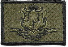 BuckUp Tactical Morale Patch Hook Connecticut Hartford State Patches 3x2" - BuckUp Tactical