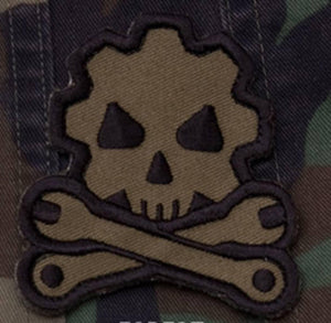 BuckUp Tactical Morale Patch Hook Death Mechanic Patches 2.5" - BuckUp Tactical